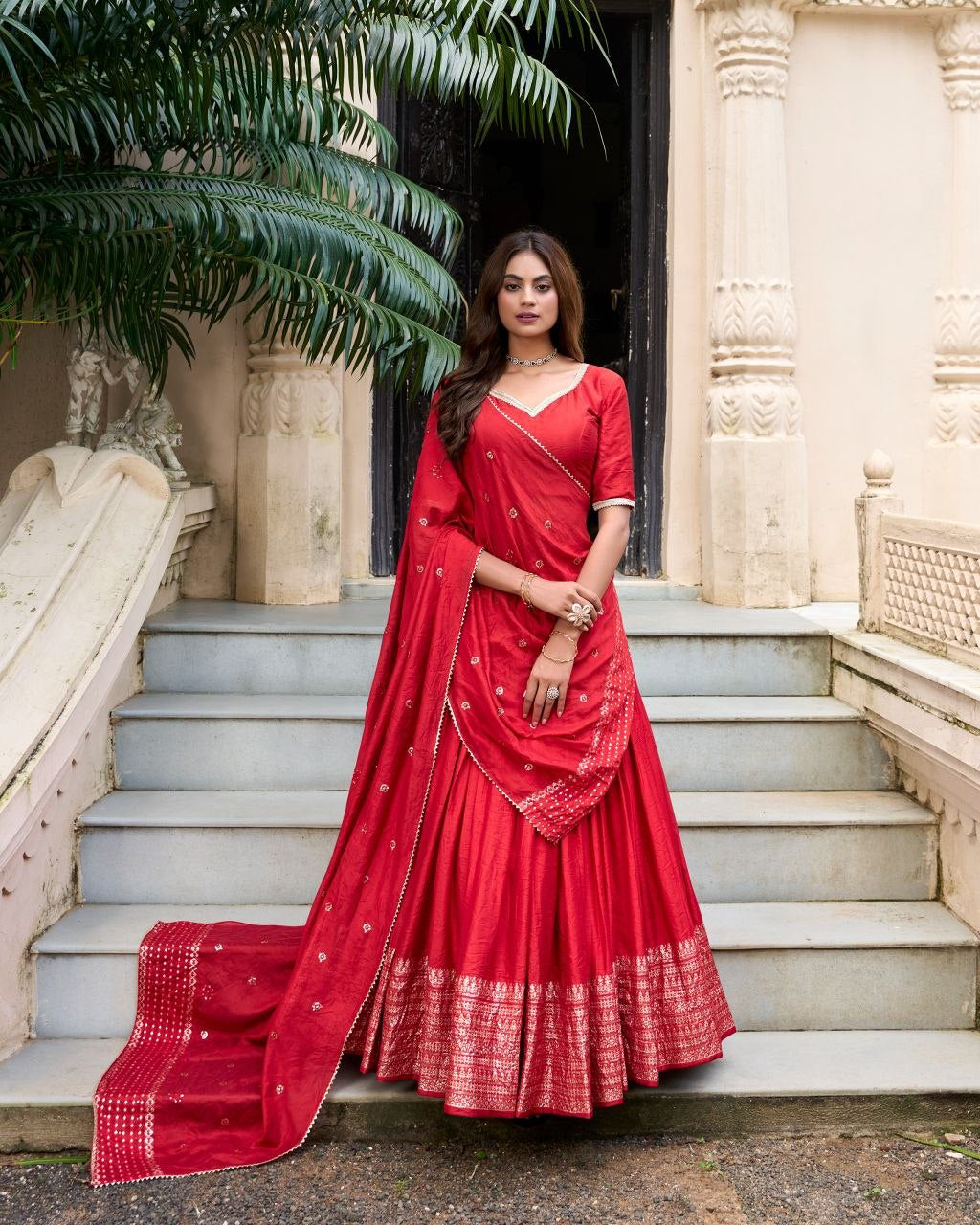 Lehenga collection "Seelana" - Rouge