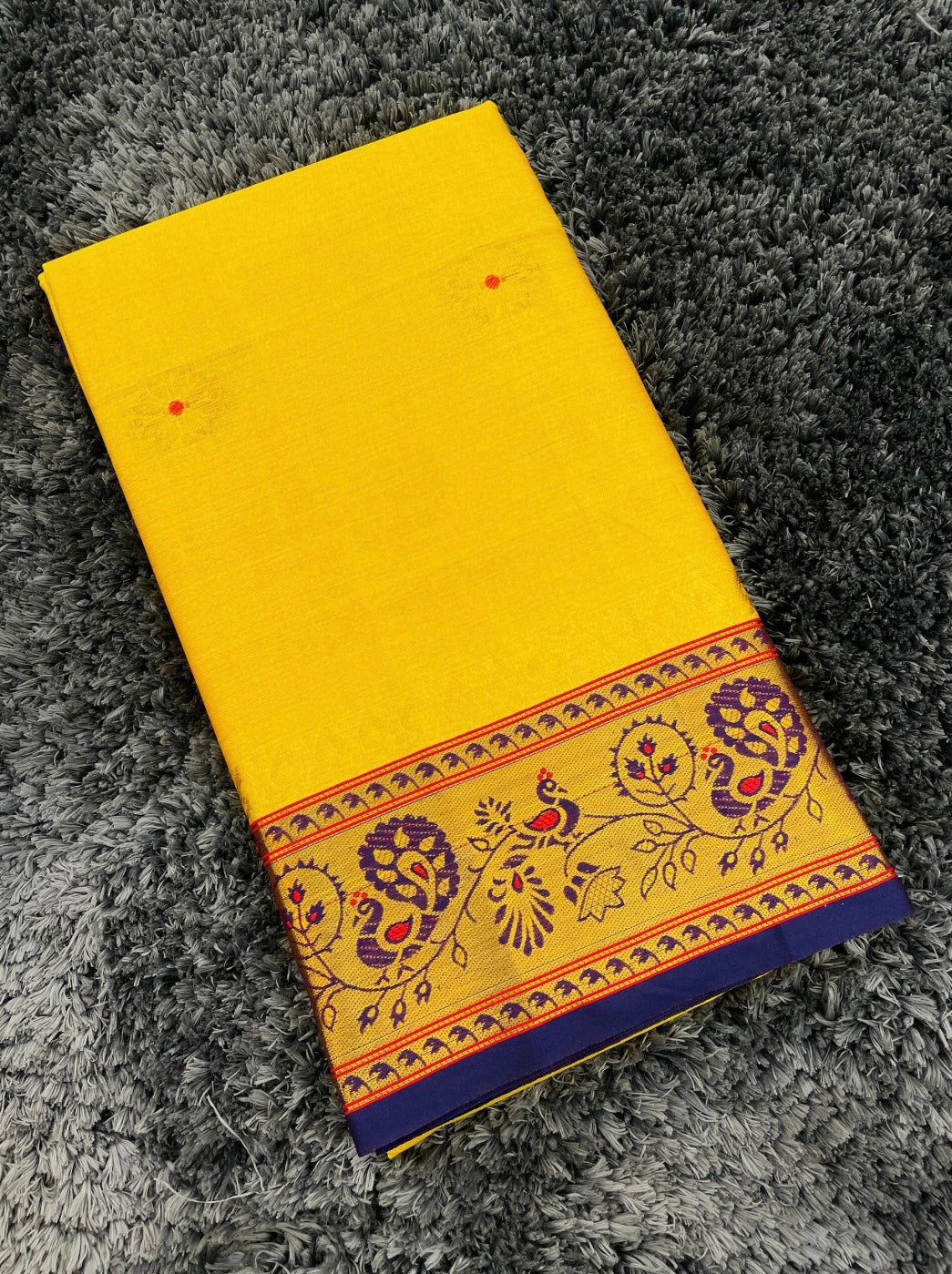 Sari "Rohini" Jaune