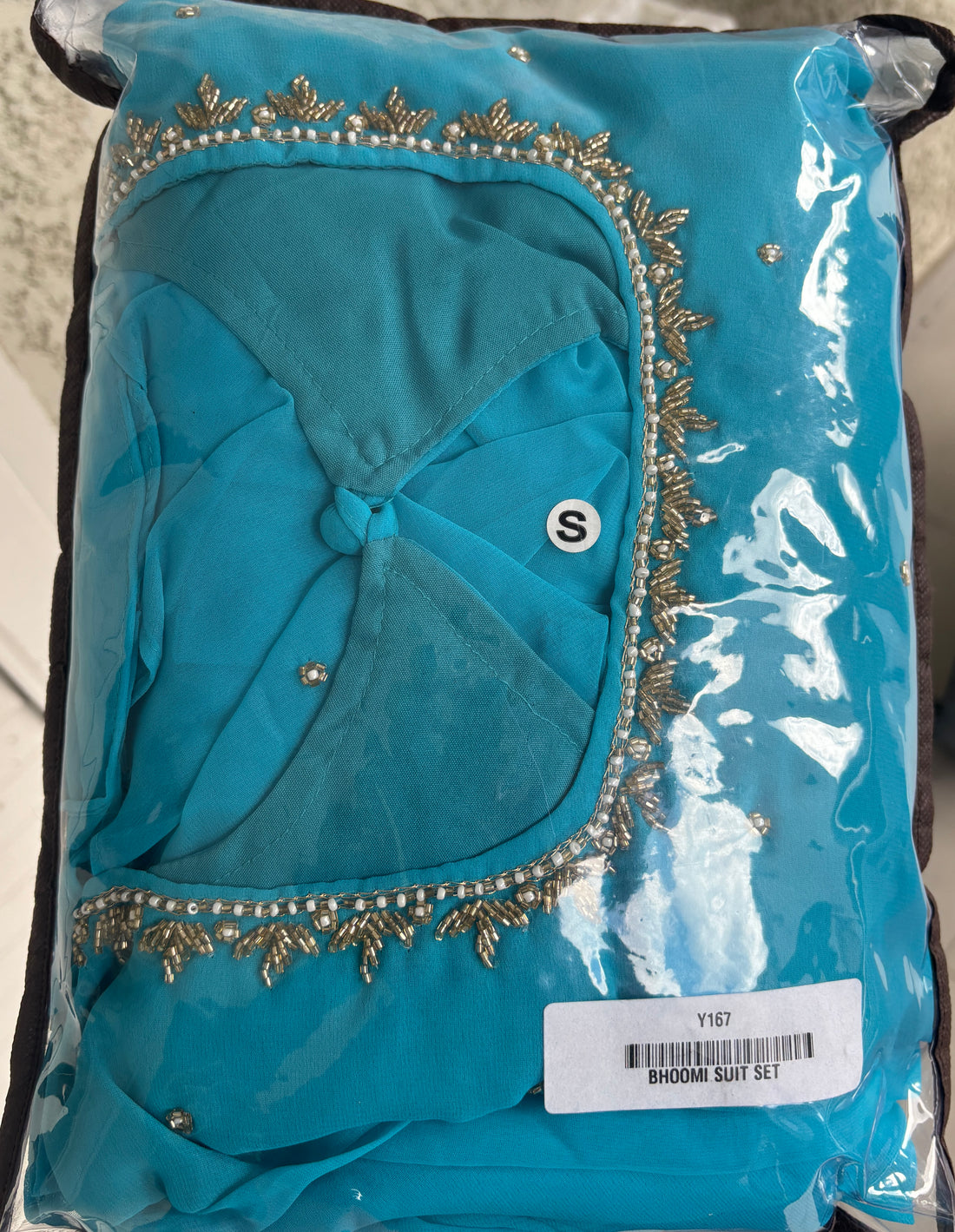 Anarkali Collection "Bhoomi" - Bleu turquoise