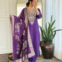 Punjabi "Allya" - Violet