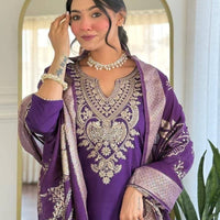 Punjabi "Allya" - Violet