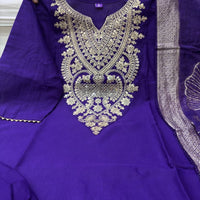 Punjabi "Allya" - Violet