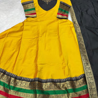 Anarkali/Robe Collection "Vila" - Jaune Taille 46