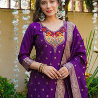 Punjabi "Samina" - Mauve