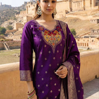 Punjabi "Samina" - Mauve