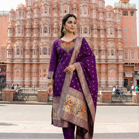 Punjabi "Samina" - Mauve