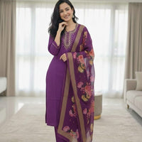 Punjabi "Dounisha" - Violet