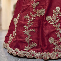 Lehenga collection "Dipriya" - Bordeaux