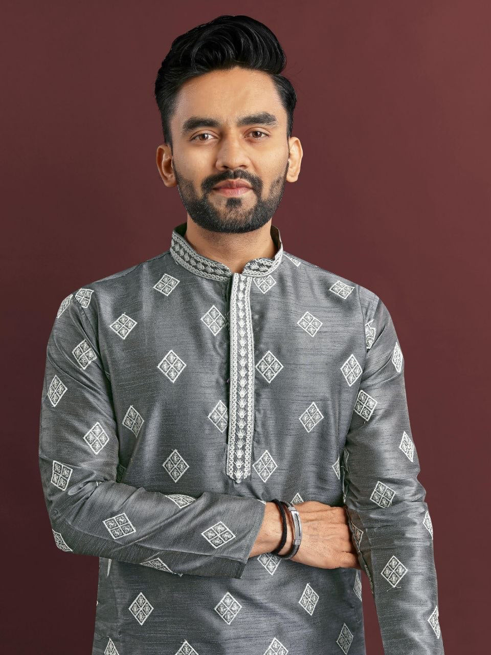 Kurta "Déva" - Gris