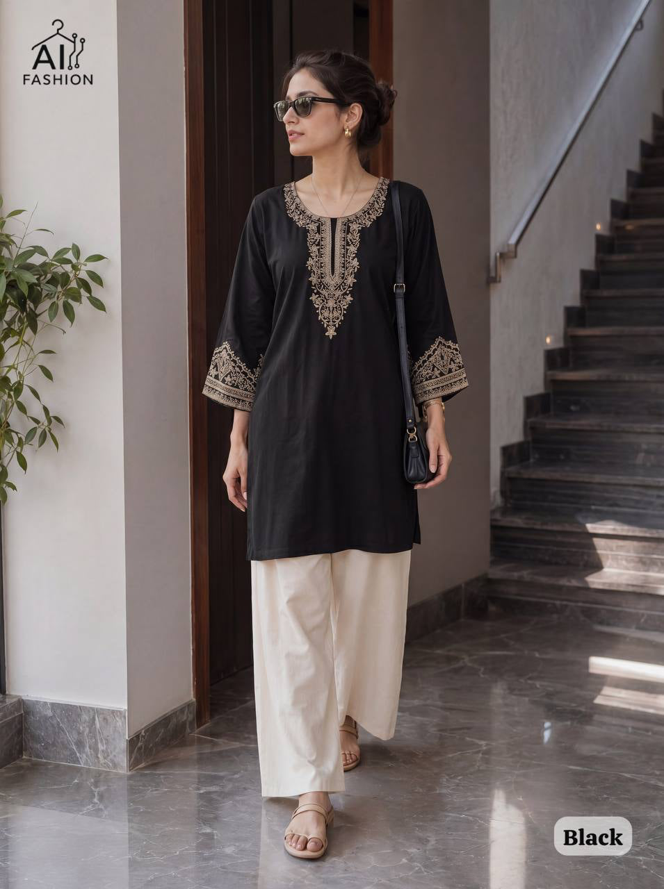 Punjabi "Dupta" - Noir