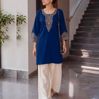 Punjabi "Dupta" - Bleu canard