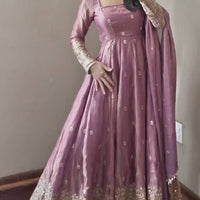 Anarkali/Robe Collection "Indra" - Lilas