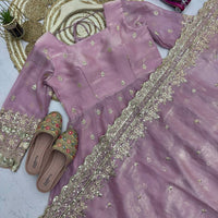 Anarkali/Robe Collection "Indra" - Lilas