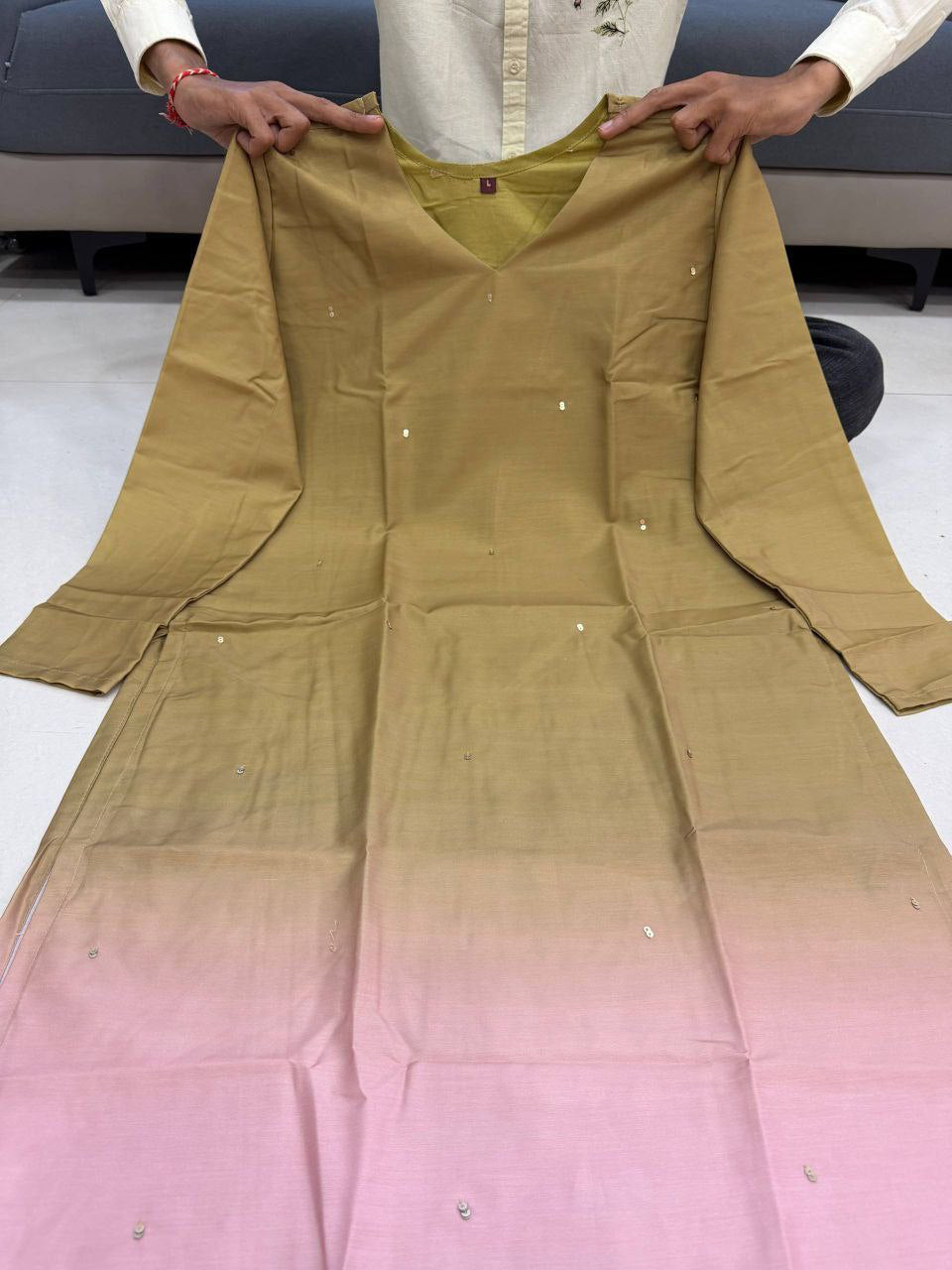 Tunique "Silqura - Vert olive