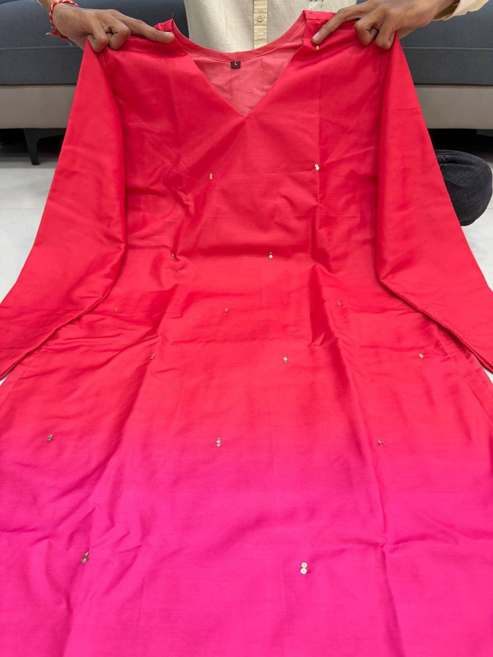 Tunique "Silqura - Rouge cerise