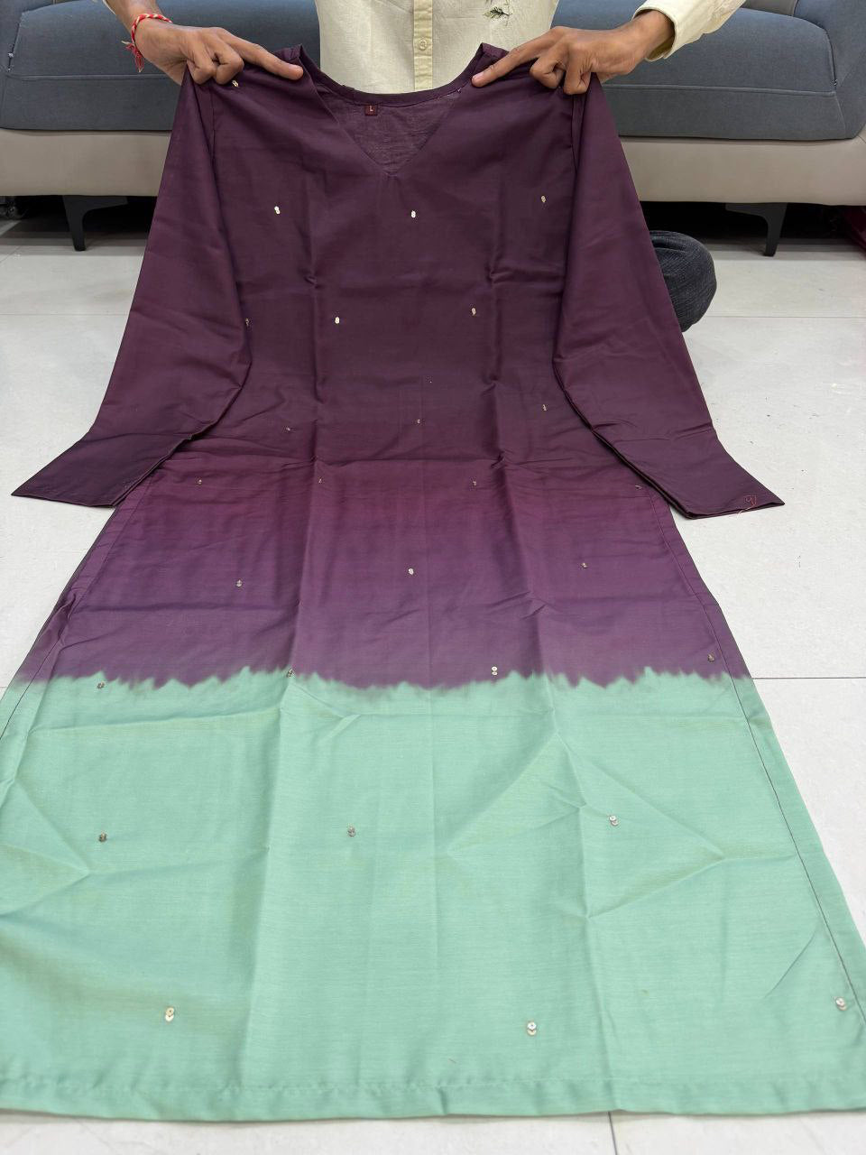 Tunique "Silqura - Violet