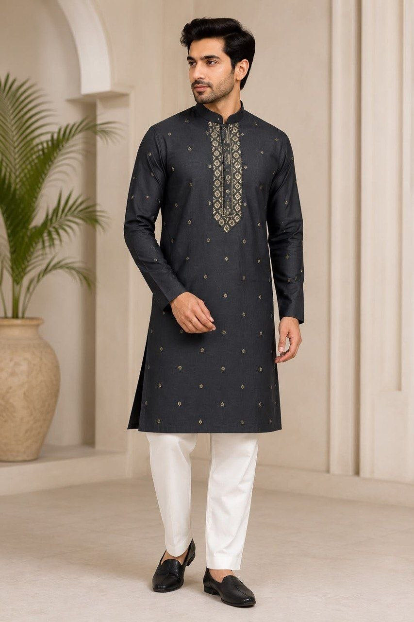 Kurta "Imendra" - Noir