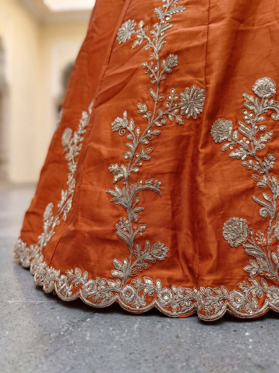 Lehenga collection "Dipriya" - Orange
