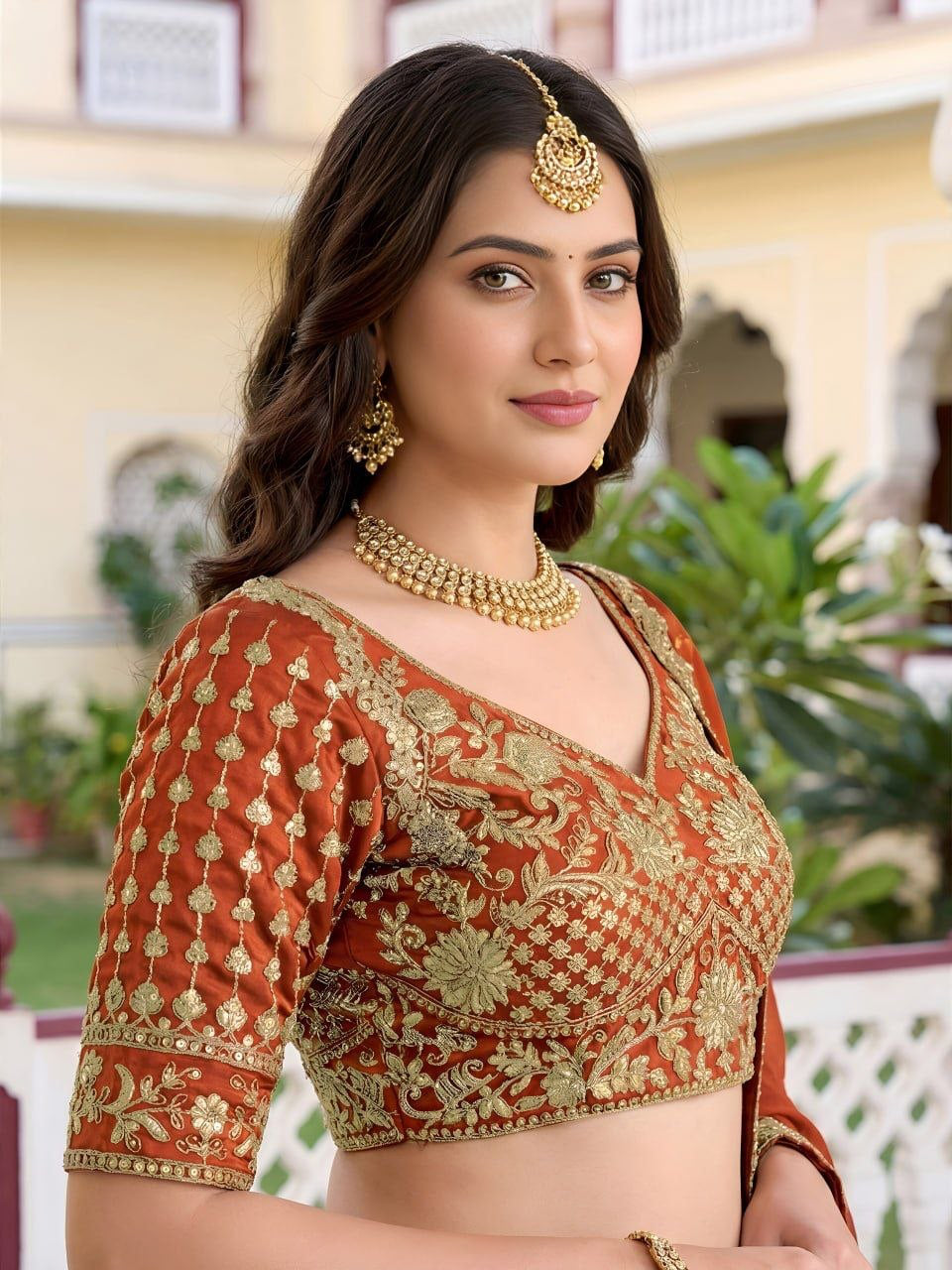 Lehenga collection "Dipriya" - Orange