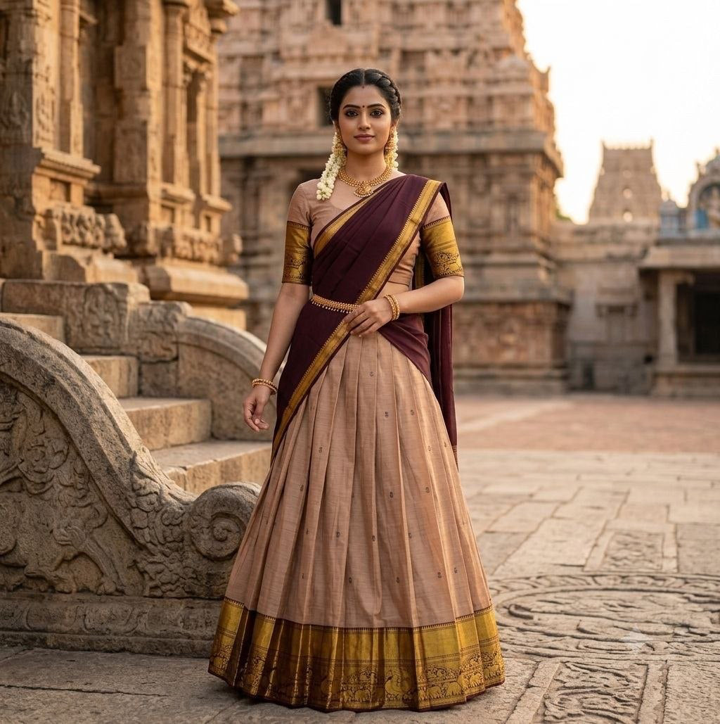 Lehenga collection "Kareena" - Beige