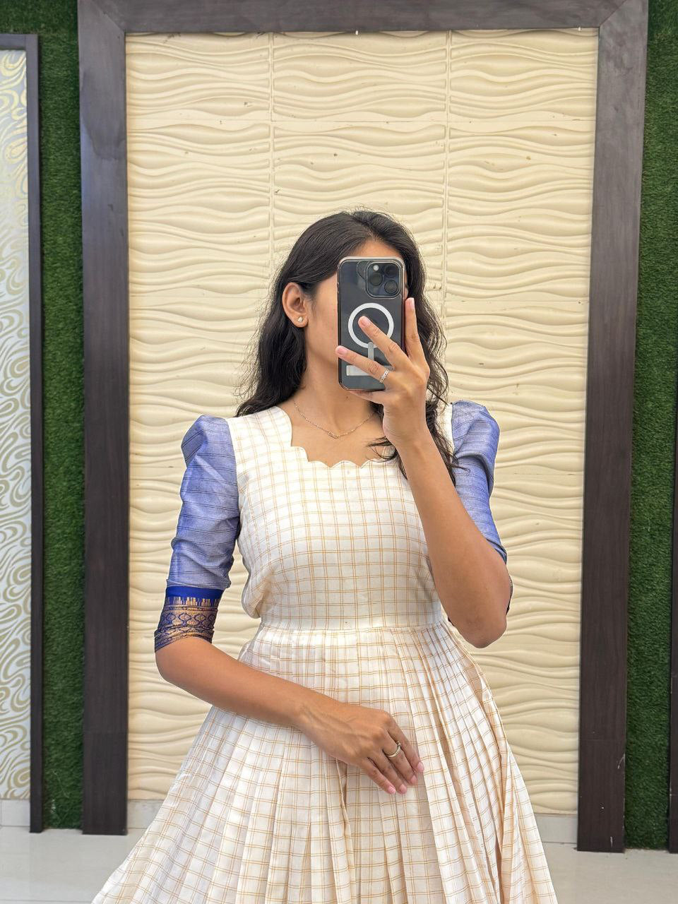 Anarkali Collection "Shana" - Bleu