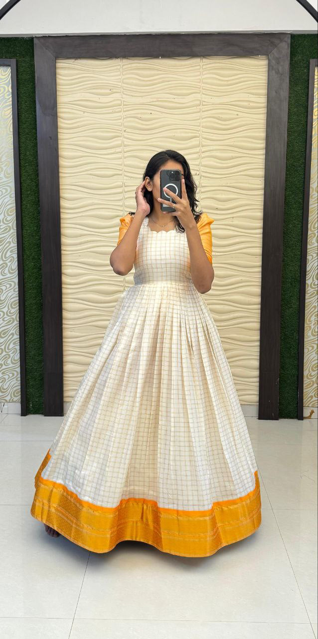 Anarkali Collection "Shana" - Jaune