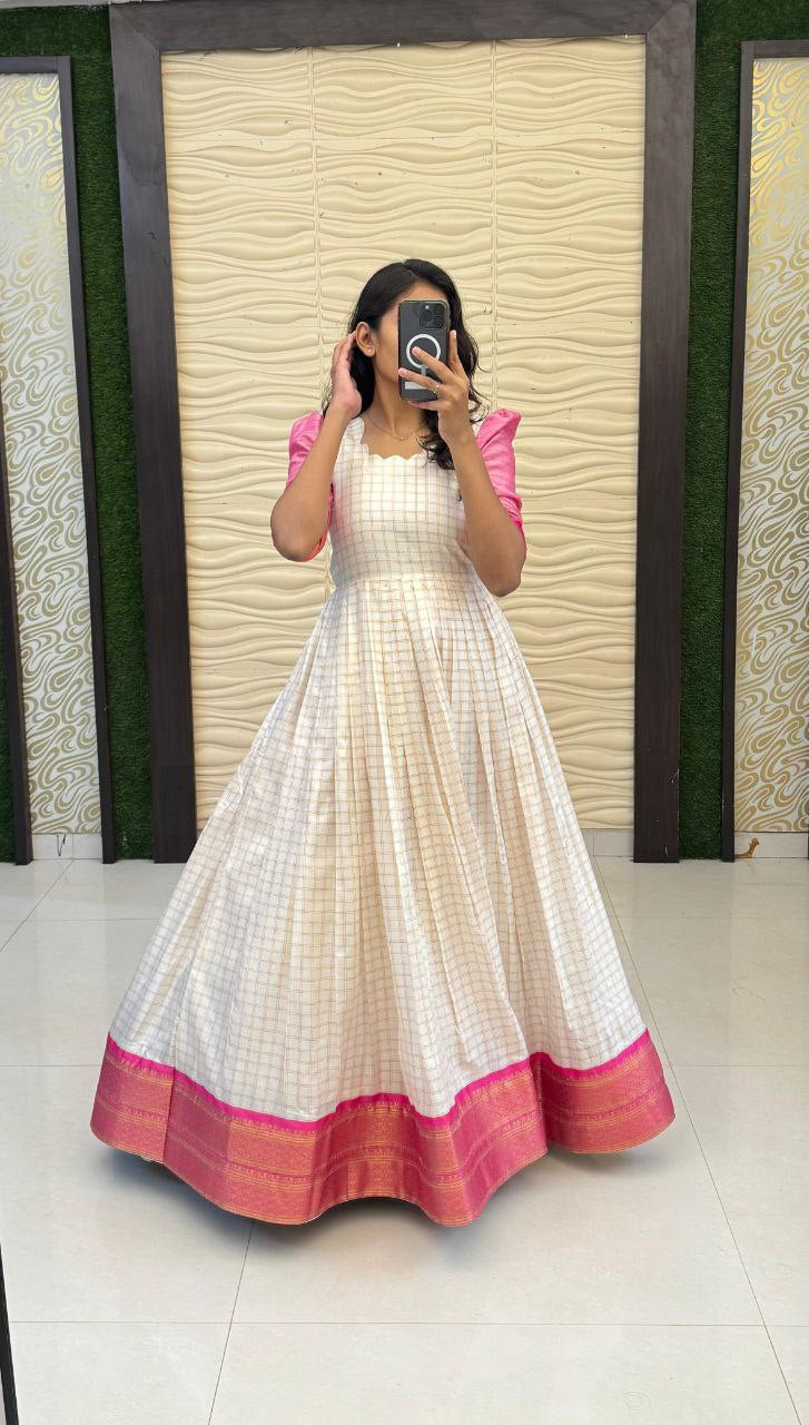 Anarkali Collection "Shana" - Rose