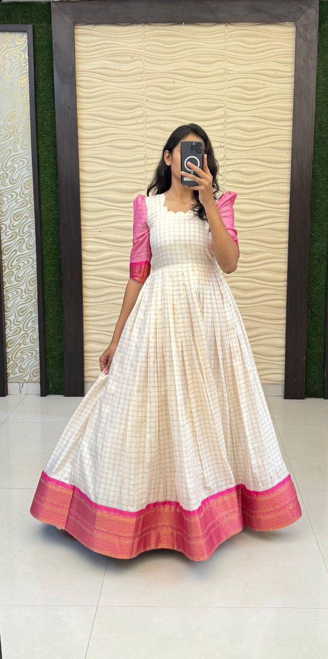 Anarkali Collection "Shana" - Rose