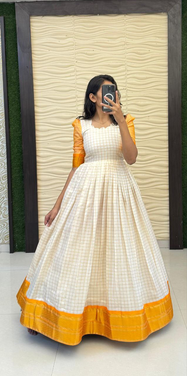 Anarkali Collection "Shana" - Jaune
