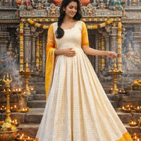 Anarkali Collection "Shana" - Jaune