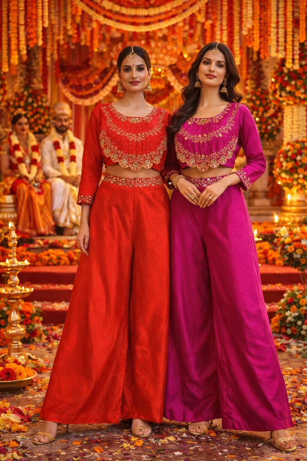 Collection "Ritika" - Orange