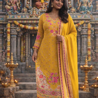 Punjabi "Nisha" - Jaune moutarde
