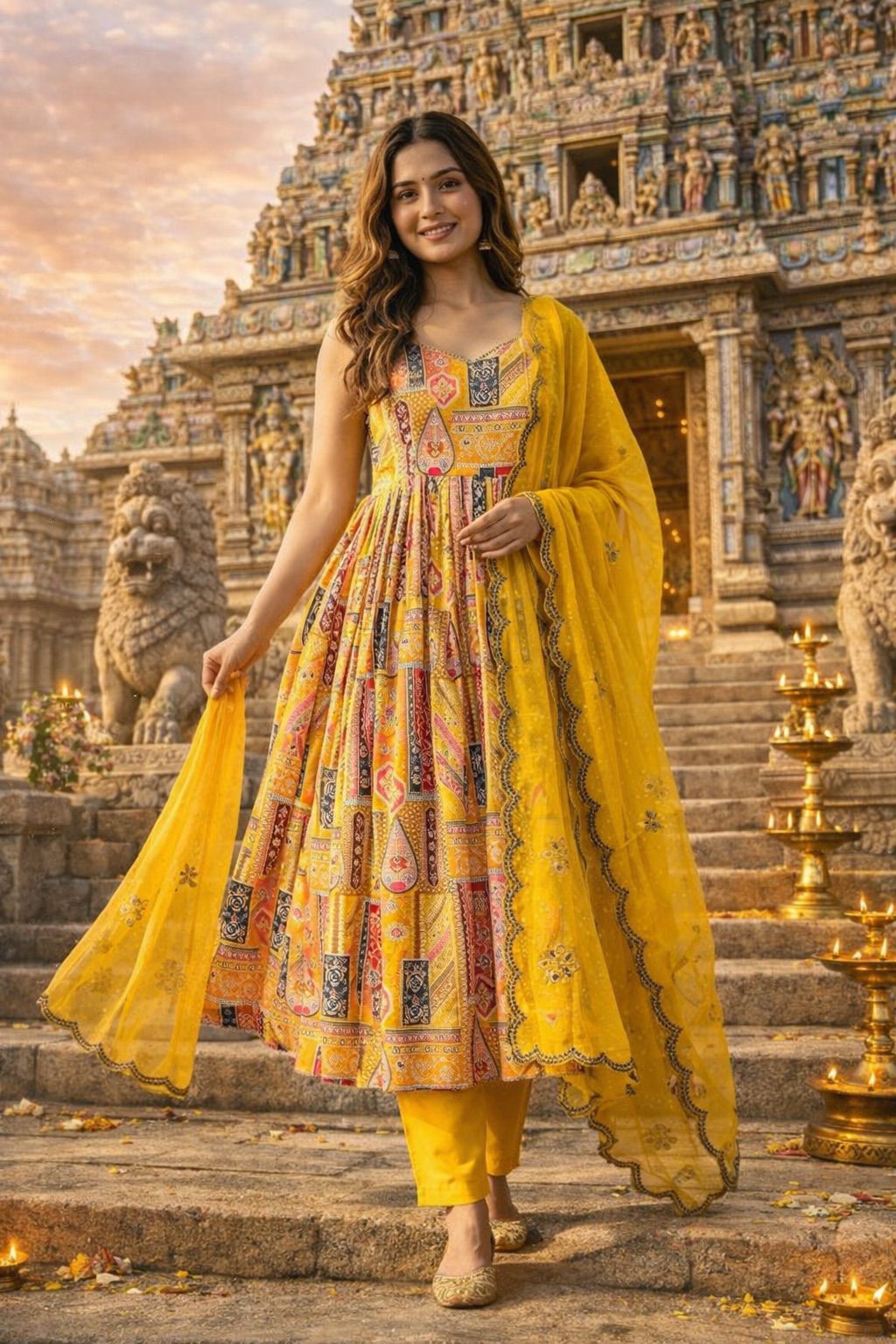 Anarkali Collection "Megaleï"