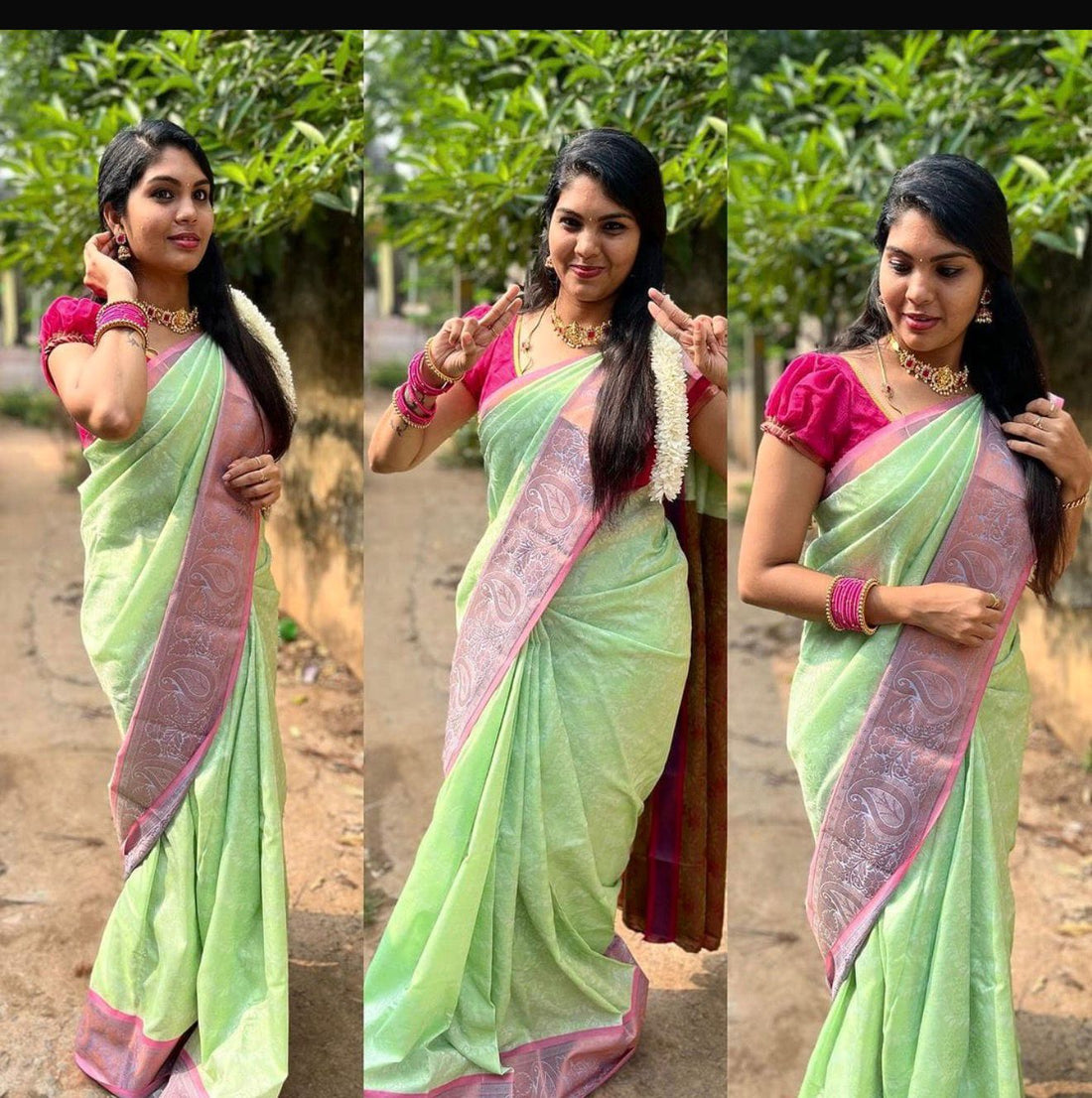 Sari Dharini - Vert anis