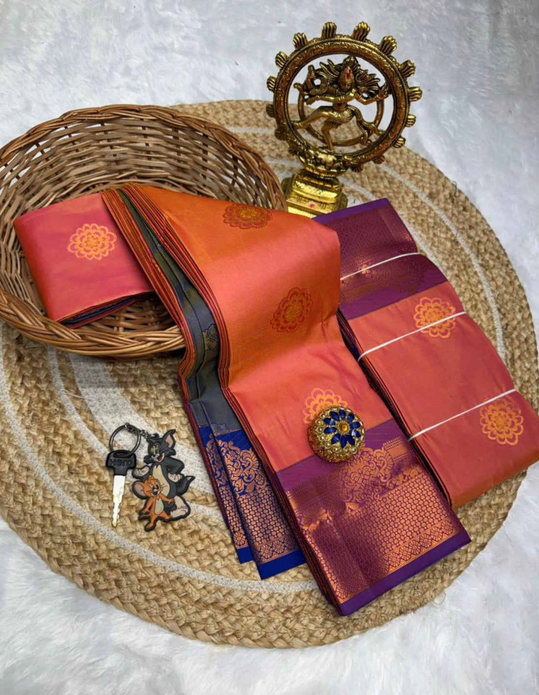 Sari Collection "Aarani" - Corail