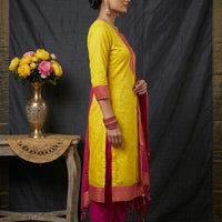 Punjabi "Dévy" - Jaune citron