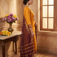 Punjabi "Dévy" - Orange safran