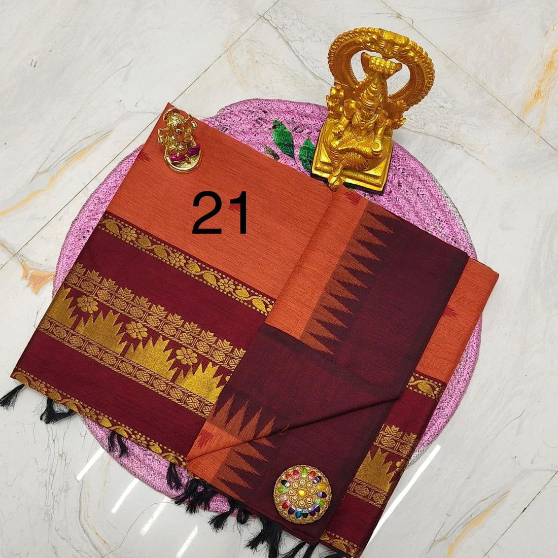 OFFRE SPÉCIALE - Sari Collection "Kalyani" Plusieurs coloris disponibles!