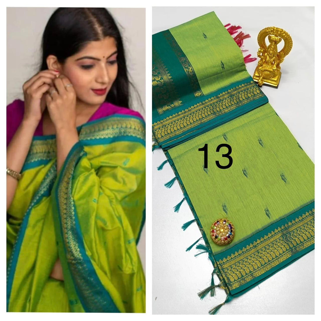 OFFRE SPÉCIALE - Sari Collection "Kalyani" Plusieurs coloris disponibles!