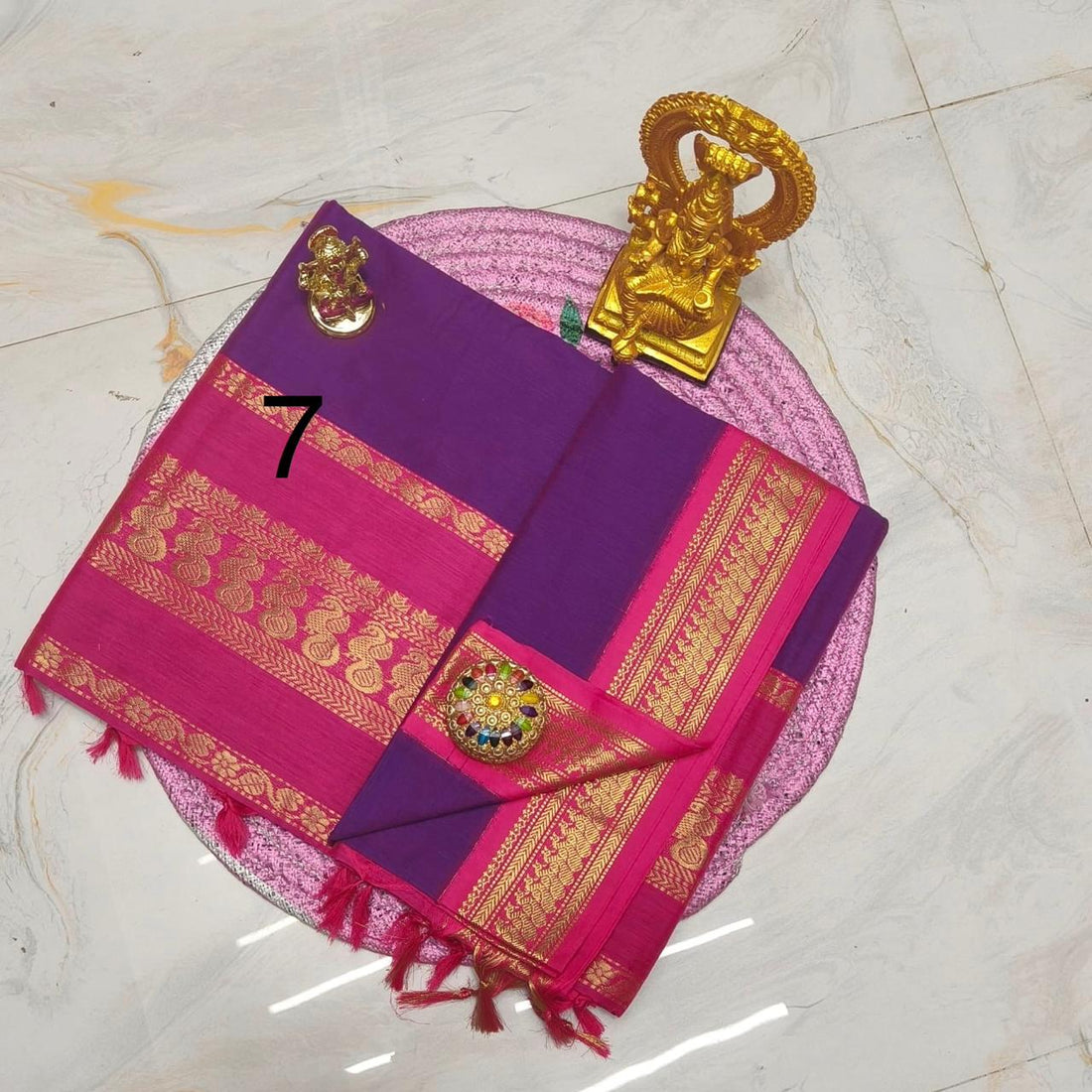 OFFRE SPÉCIALE - Sari Collection "Kalyani" Plusieurs coloris disponibles!