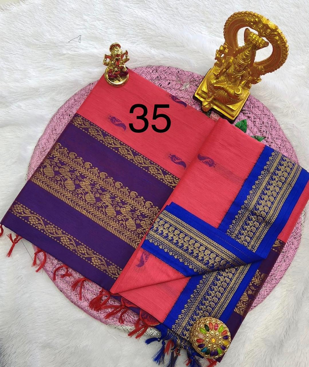 OFFRE SPÉCIALE - Sari Collection "Kalyani" Plusieurs coloris disponibles!