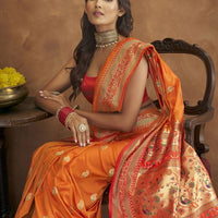 Sari "Matipa" - Orange