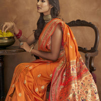 Sari "Matipa" - Orange