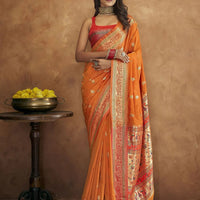 Sari "Matipa" - Orange