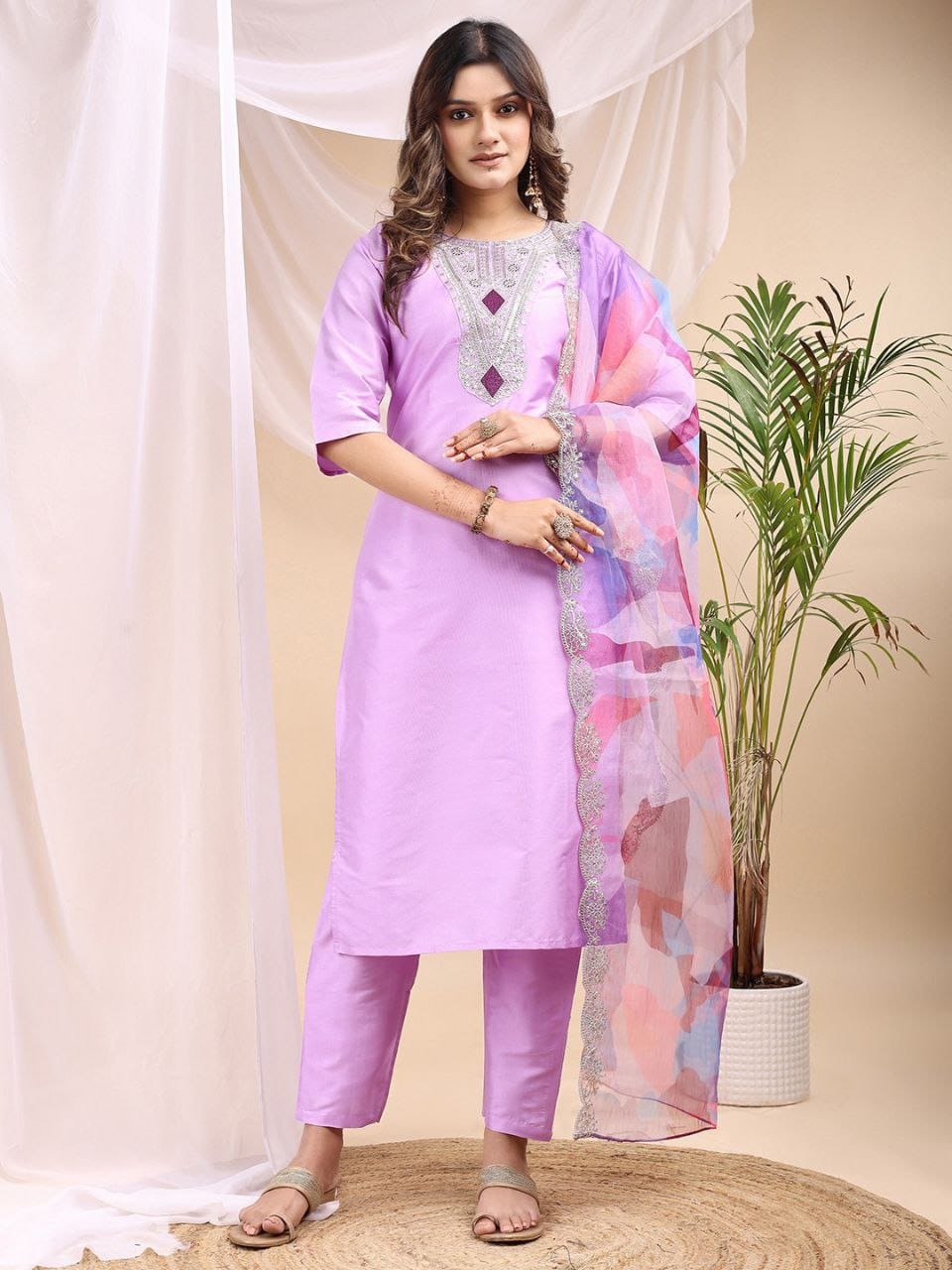 Punjabi "Paleeta" - Parme taille 40