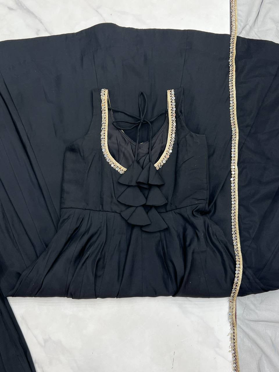 Anarkali Collection "SaÏda" - Noir