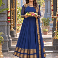 Robe Collection "Meenakshi" - Bleu