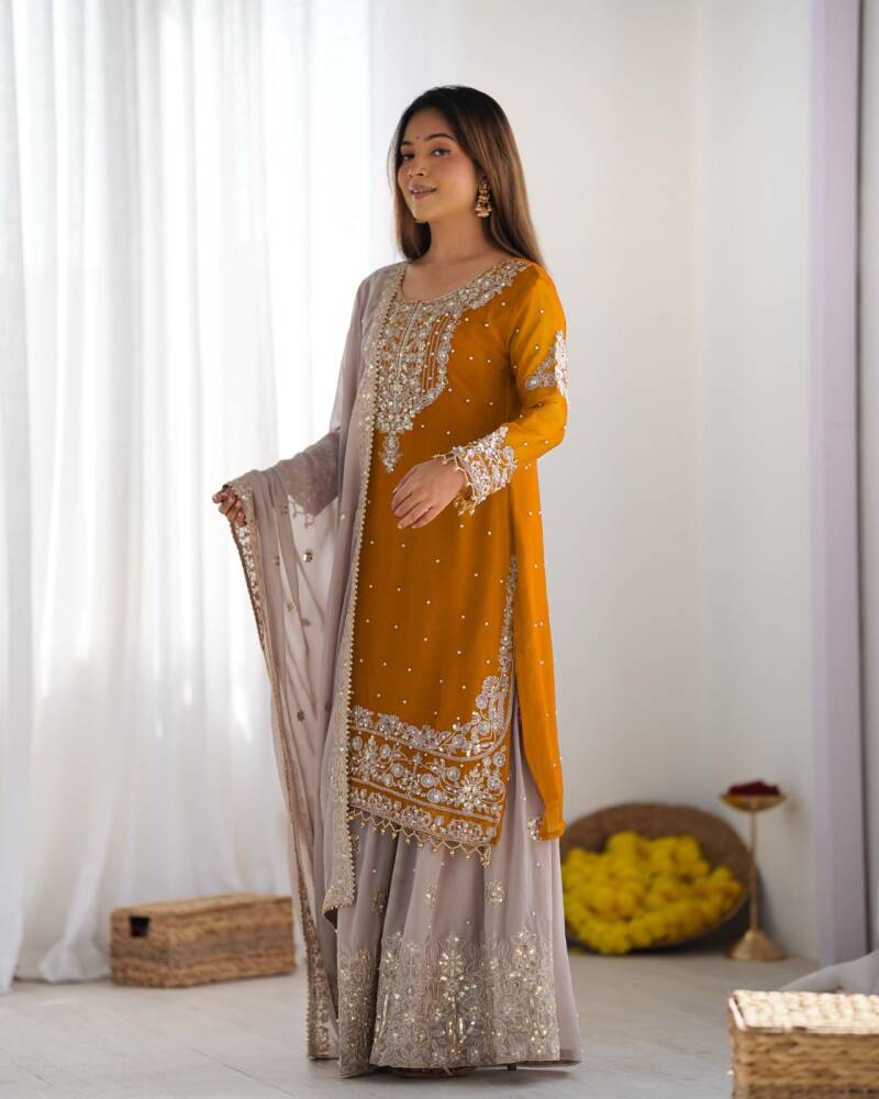 Punjabi Collection "Poujvali" - Jaune