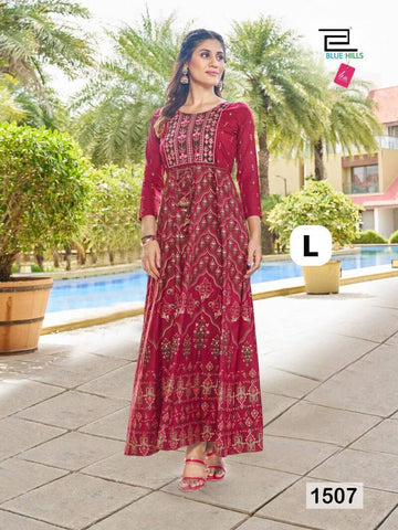 Anarkali Collection "Anarkali Glam"  - Bordeaux