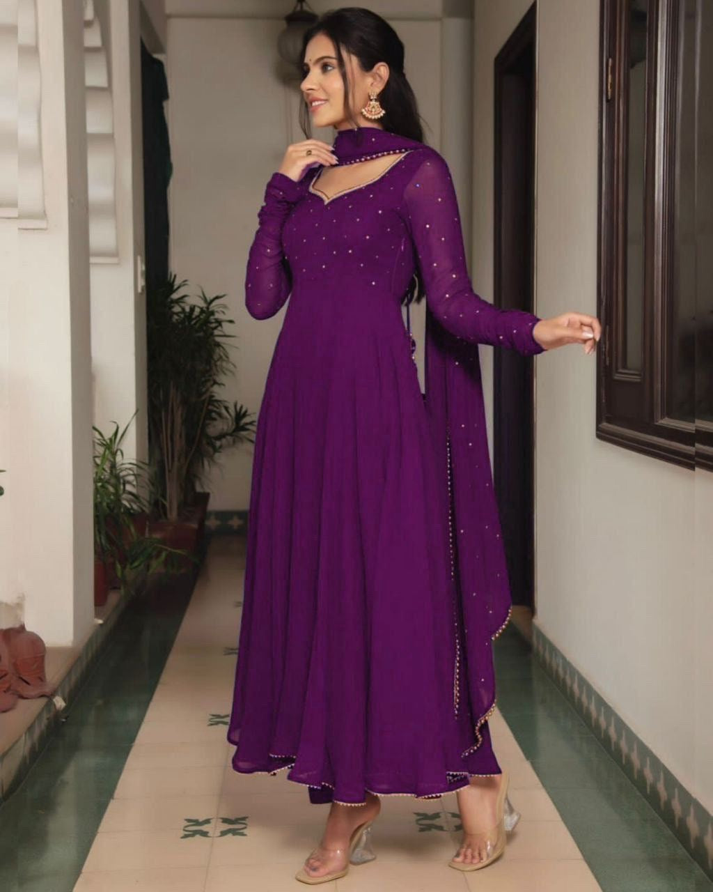 Anarkali Collection "Riya" - Violet